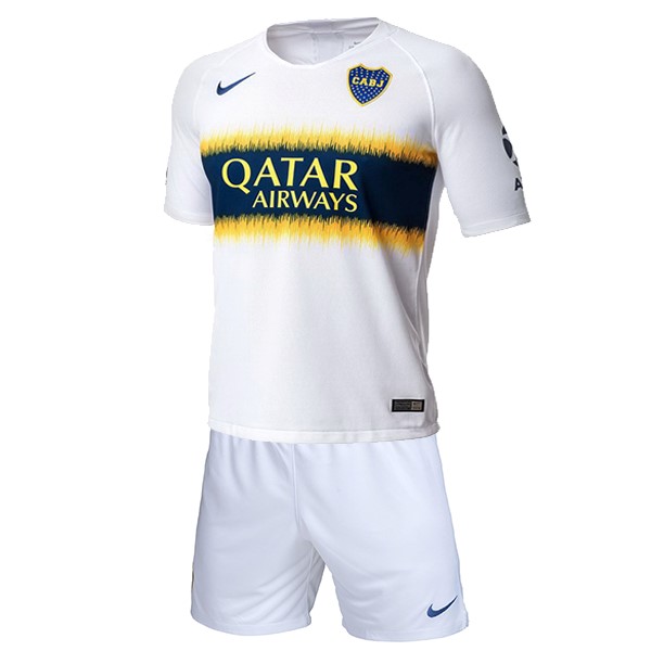 Camiseta Boca Juniors Segunda equipación Niños 2018-2019 Blanco